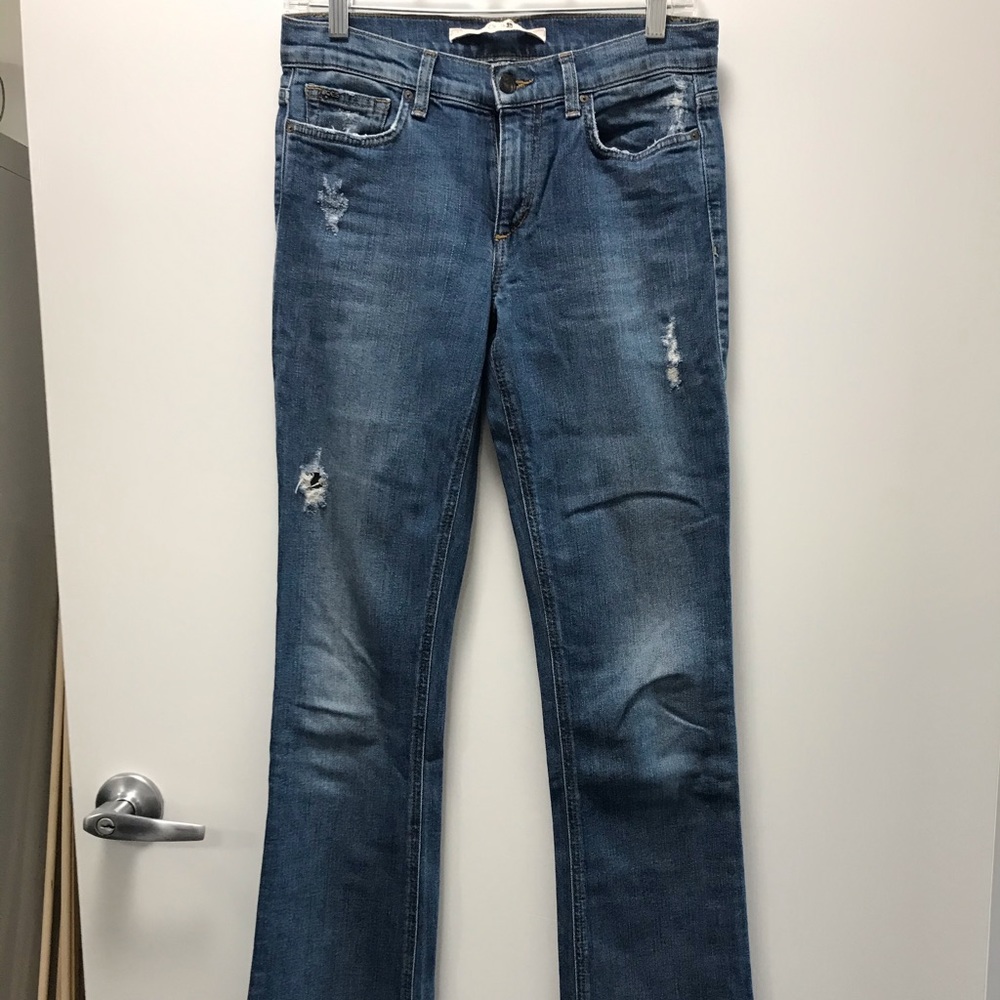 Joes Jeans Distressed Socialite Bootcut Jeans